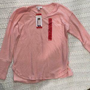 Vintage America Light sweater Pink Salmon Color